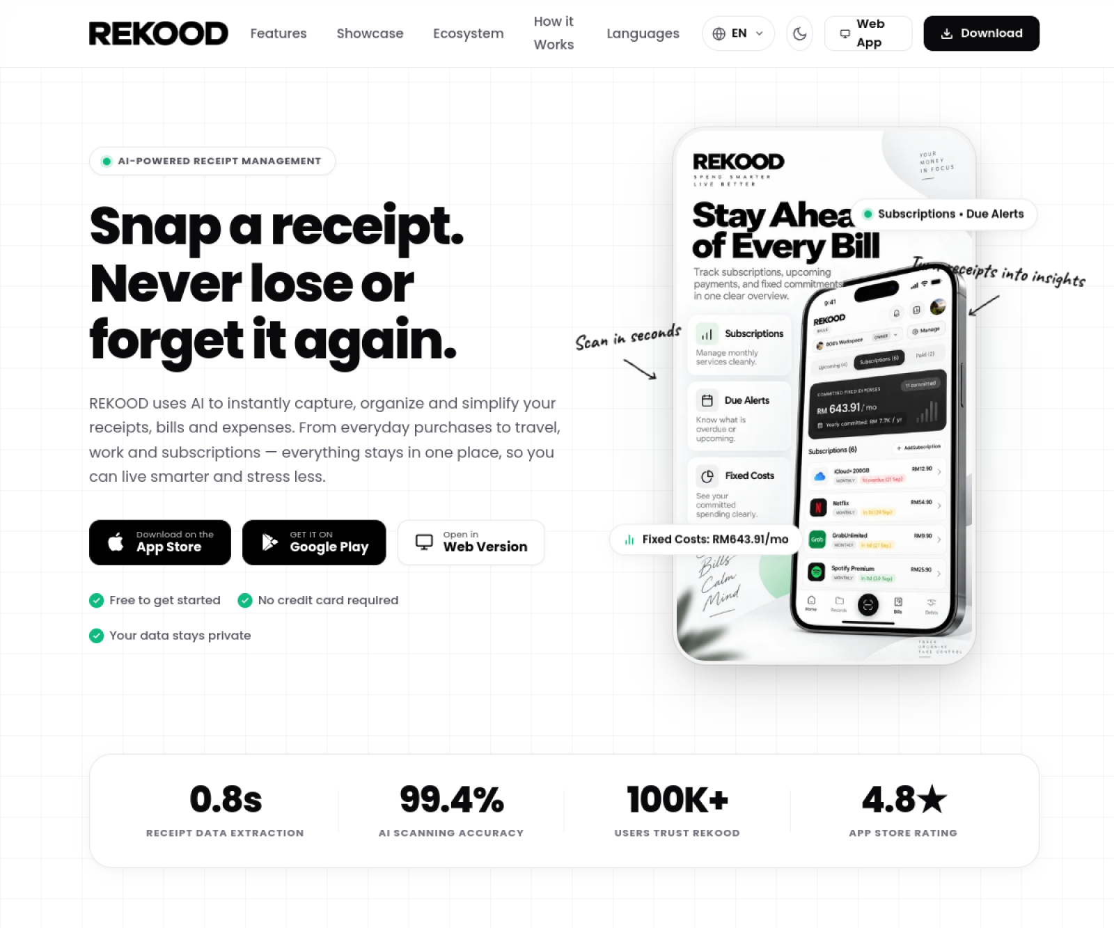 REKOOD screenshot