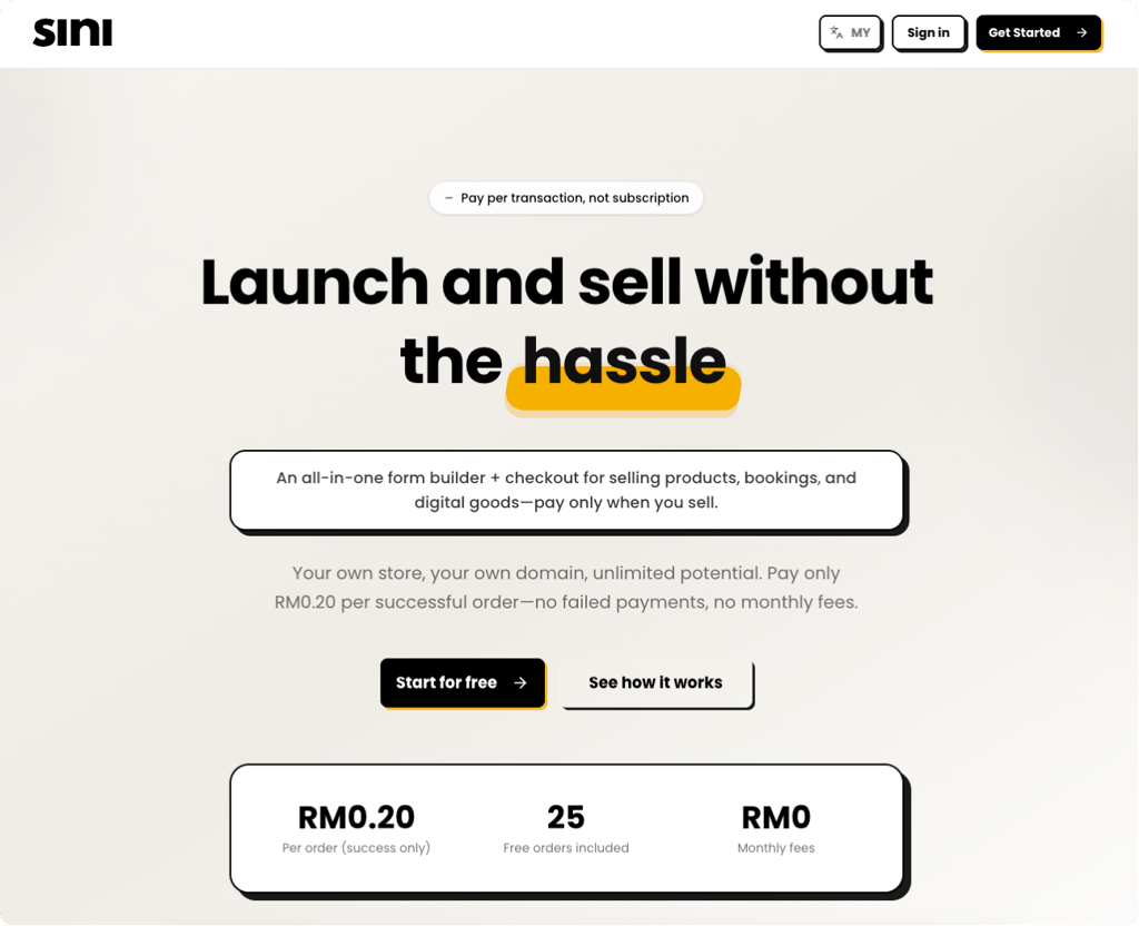 SINI screenshot