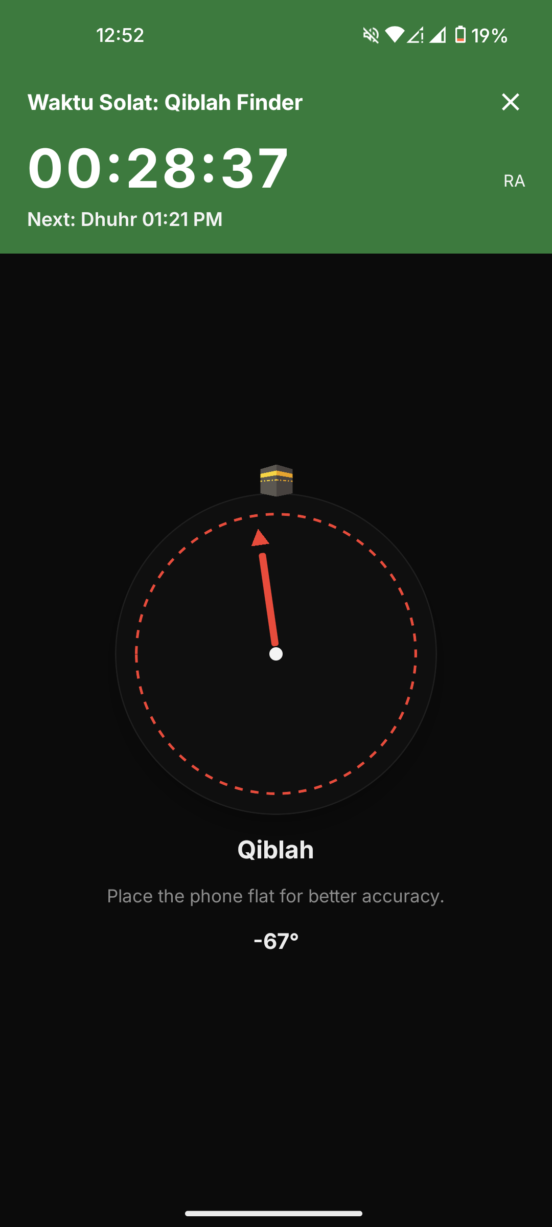 Waktu Solat screen 2